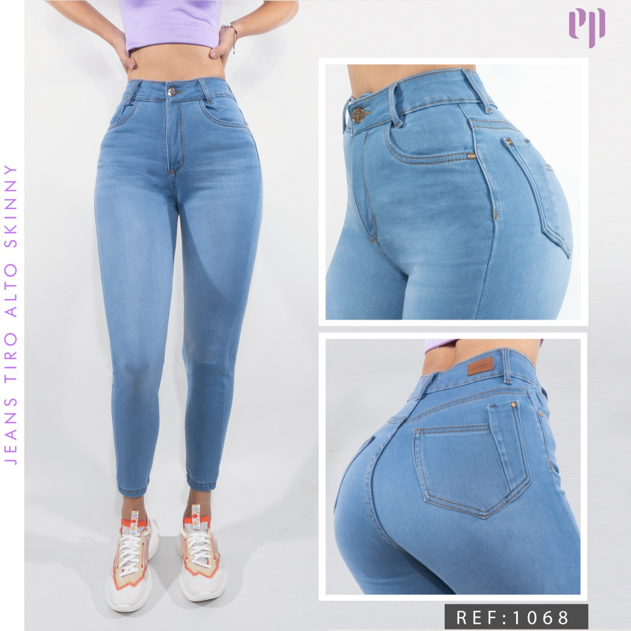Jeans Mujer Tiro Alto 1068 – SKINNY PREMIUM